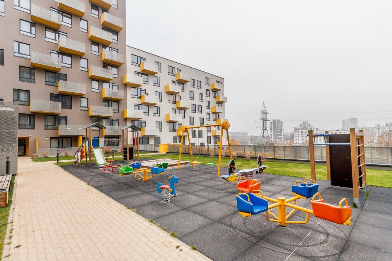 Apartments Vilnius 1 Near Center With A Roof Terrace And Parking Exterior photo